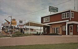 Brooks Motel Postcard