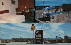 Copa Motel and Restaurant Postcard