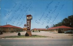 U.S. Center Motel Postcard