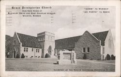 Grace Presbyterian Church Wichita, KS Postcard Postcard Postcard
