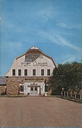 Welcome to Fort Larned Kansas Postcard Postcard Postcard