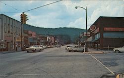 Rockwood, Tennessee Main Street Postcard