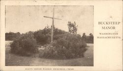 Allyn Leslie Harris Memorial Cross Bucksteep Manor Postcard