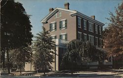 Funeral Home of Homer K. Dunaway Postcard