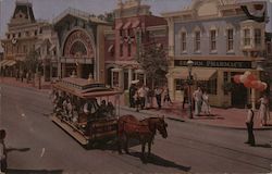 Upjohn Pharmacy, Main Street, Disneyland Postcard