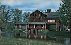 Bonneyville Mill Bristol, IN Postcard Postcard Postcard