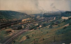 The Edgar Thompson Works of U.S. Steel Co. Postcard