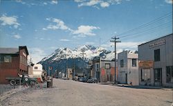 Main Street Valdez, AK Postcard Postcard Postcard