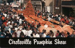 Circleville Pumpkin Show Ohio Postcard Postcard Postcard