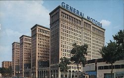 The General Motors Building Postcard