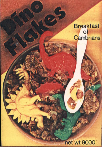 Dino Flakes, 1980 Xerox Art