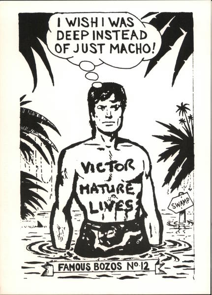 I Wish I Was Deep Instead of Just Macho Art