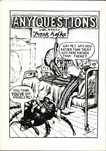 Any Questions with Krazy Frank Kafka Cartoons