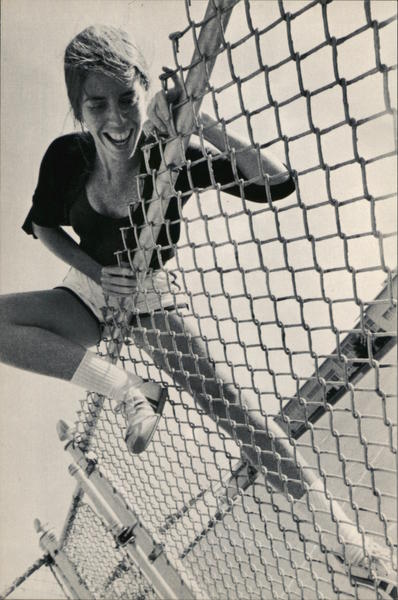 JOLENE ON FENCE San Francisco California F. Stop Fitzgerald