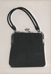 Designed by Bonnie Cashin and carried by Katharine Gibbs graduate on her first job interview Postcard