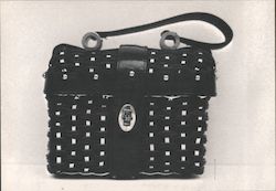 Carried by a female member of the John Birch Society on a 4th of July picnic Postcard
