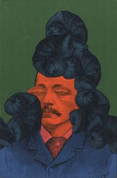 1890 meets 1980 no 2 Postcard