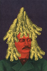 1890 meets 1980 no 8 Postcard