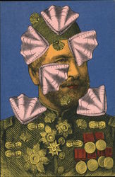 1890 meets 1980 no 12 Postcard