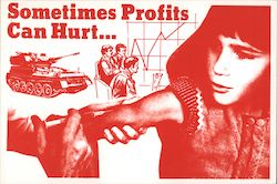Sometimes Profits Can Hurt... Postcard