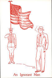 An Ignorant Man, Assault and Flattery Postcard