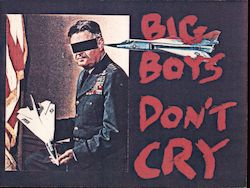 Big Boys Don't Cry Xerox Art Postcard Postcard Postcard