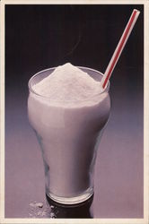 Cocaine in a Coke Glass Photographic Art Chip Forelli Postcard Postcard Postcard