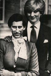 The Royal Couple - Charles & Diana with Heads Swapped Postcard
