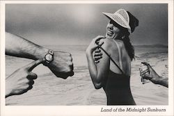 Land of the Midnight Sunburn Postcard