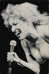 Bette Midler, Concord Panilion 1979 Postcard