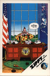 Am I Elected Yet? Zippy the Pinhead for President Postcard