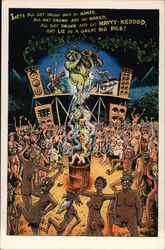 Let's All Get Drunk and Go Naked Postcard