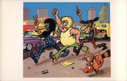 The Fabulous Furry Freak Brothers by Gilbert Shelton Postcard