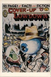 Cover, Cover-Up Lowdown, by Pail Mavrides Postcard