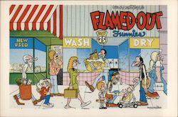 Flamed Out Funnies #2 by Willie Murphy Postcard