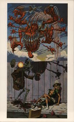 Appetite for Destruction by Robert Williams (Guns n' Roses Cover Art) Postcard