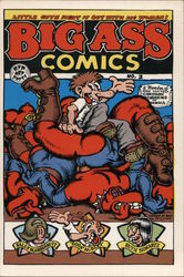 Big ass comics Postcard