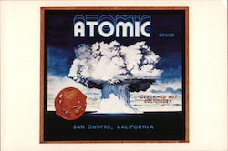 Anti-Nuclear: Deformed But Delicious Modern Ben Sakoguchi Postcard Postcard Postcard