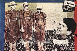 Dykes for Regan Postcard