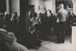 David Antin, "Figures of Thought or Figures of Thinking" part of series of Talks. May 13, 1978 Postcard