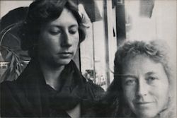 Linda Montano and Nina Wise, "A Trance-Formation" performance, February 24-29,1976 Postcard
