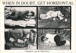 When in Doubt, Get Horizontal Photographic Art Postcard Postcard Postcard