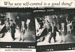 Who Says Self-Control is a Good Thing? - Another Popular Misconception Photographic Art Postcard Postcard Postcard