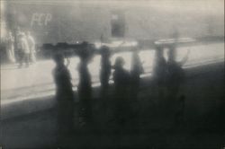 Train Station, Mexico, 1977 Postcard