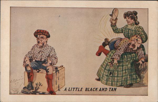 A Little Black and Tan - Spanking a Child