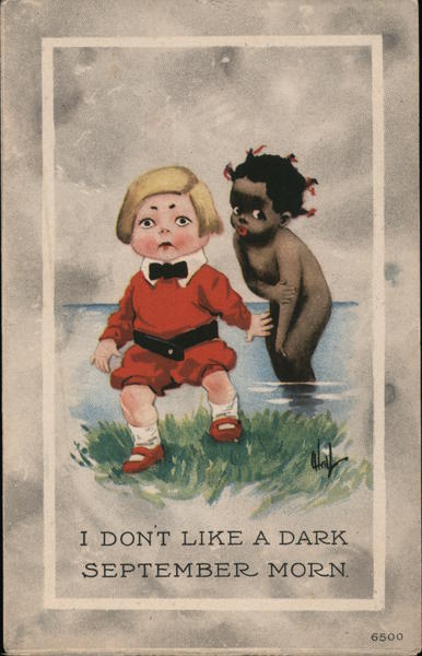 I Don't Like a Dark September Morn Black Americana