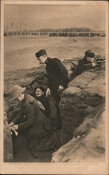 First Aid Nurses North of France Postcard