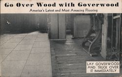Go Over Wood with Goverwood Stonhard Company Postcard