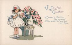 A Joyful Easter Easter Is The Time, I've Guessed Folks Would Feel And Look Their Best Postcard