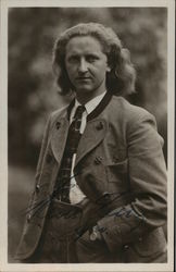 Passionsspiele 1930 Oberammergau Hans Long - Johannes-Darsteller Postcard